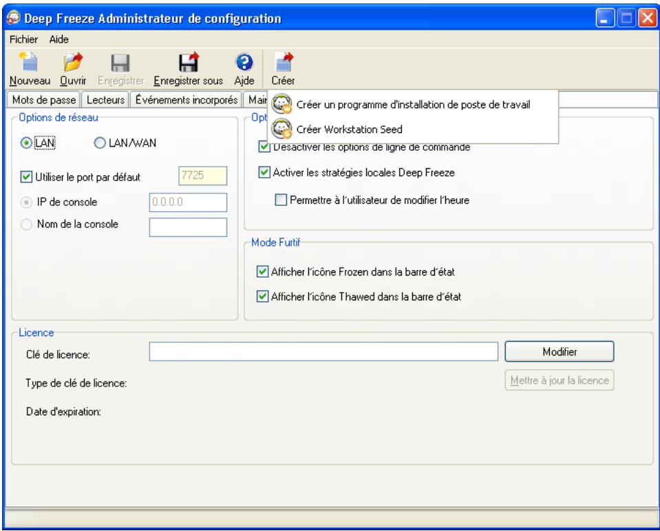 FARONICS DEEP FREEZE ENTERPRISE - Creation de programme d'installation de poste de travail et de Workstation Seed - 1