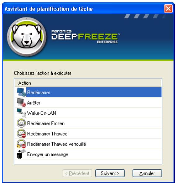 FARONICS DEEP FREEZE ENTERPRISE - Planification des taches Deep Freeze - 1
