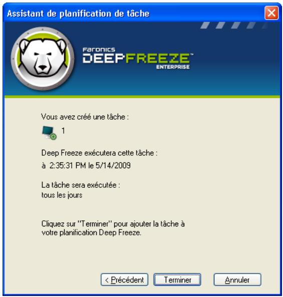 FARONICS DEEP FREEZE ENTERPRISE - Planification des taches Deep Freeze - 4