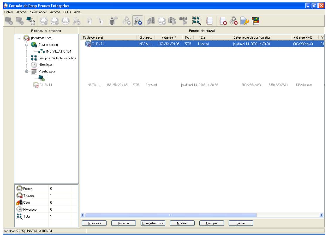FARONICS DEEP FREEZE ENTERPRISE - Affectation de postes de travail a des taches planifiees - 2