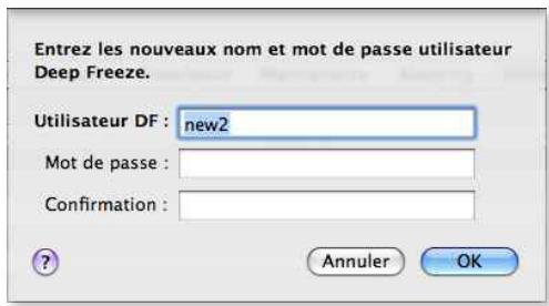 FARONICS DEEP FREEZE MAC - Ajout, suppression et modification des utilisateurs DF - 1