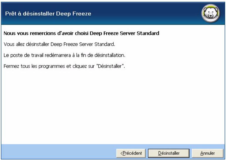 FARONICS DEEP FREEZE SERVER STANDARD - Installation ou désinstallation assistée - 6