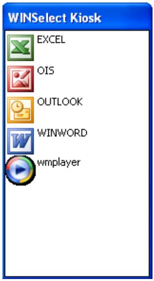 FARONICS WINSELECT ENTERPRISE - Panneau Kiosk WINSelect - 1