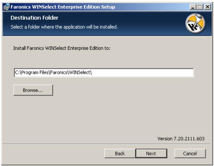 FARONICS WINSELECT ENTERPRISE - Installation manuelle de WINSelect sur un poste de travail - 4