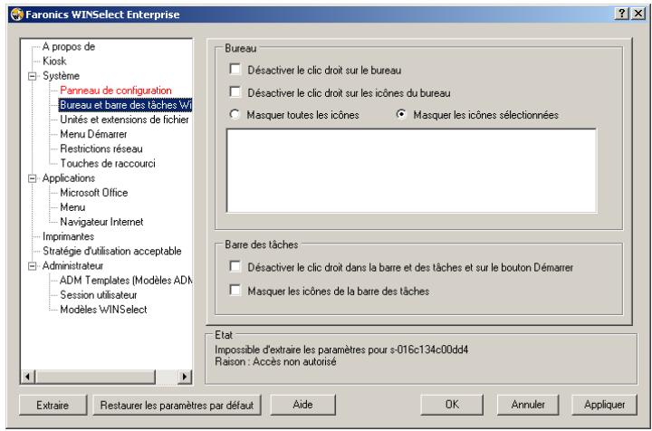 FARONICS WINSELECT ENTERPRISE - Bureau et barre des tâches Windows - 1
