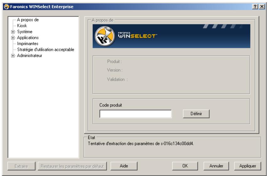 FARONICS WINSELECT ENTERPRISE - Application des paramètres dans Faronics WINSelect Enterprise Console - 1