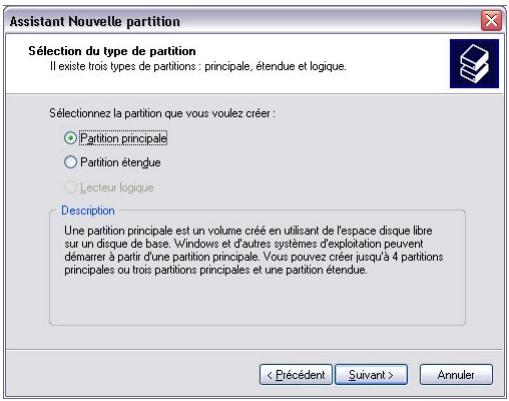 FREECOM FHD-3 - Créer une partition sur le FHD-3, sous windows XP / 2000 - 3