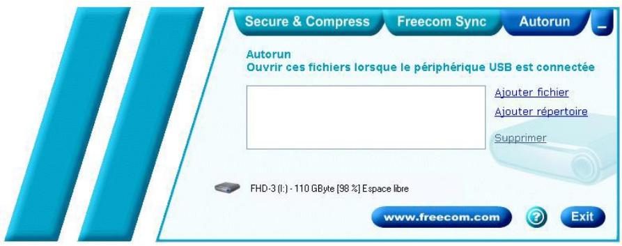 FREECOM FHD-3 - Autorun - 1