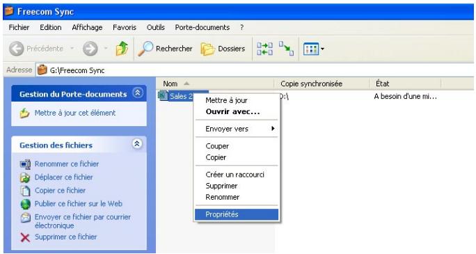 FREECOM FHD-3 - Traitement des fichiers supprimés - 2