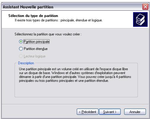 FREECOM MEDIAPLAYER 3 - Créer une partition sur le MediaPlayer-3, sous Windows XP / 2000 - 3