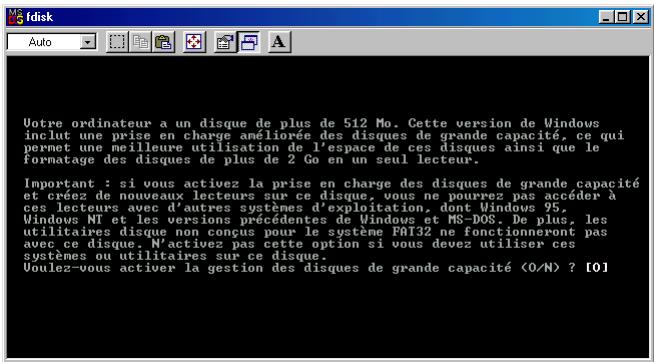 FREECOM MEDIAPLAYER 3 - Créer une partition sur le MediaPlayer-3, sous Windows 98 SE / ME - 1