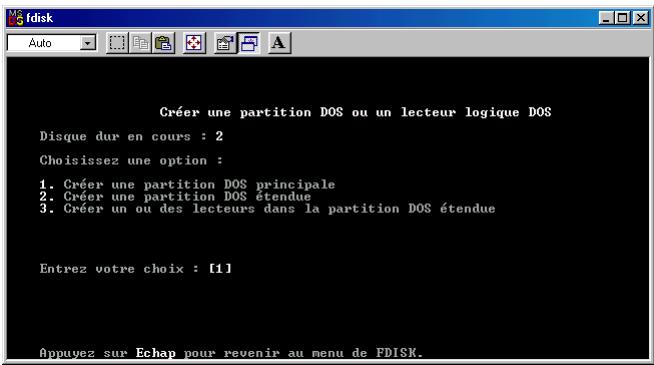 FREECOM MEDIAPLAYER 3 - Créer une partition sur le MediaPlayer-3, sous Windows 98 SE / ME - 4