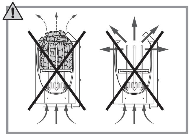 HARVIA BC90E - Saunastenen opstapelen - 1