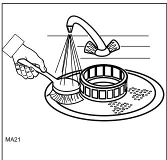 REX E60LS-E - Pour le grand filtre: - 3