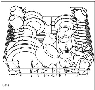 REX E60LS-E - Le panier supérieur - 1