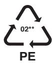 REX FI22/10 2VA - RENSEIGNEMENTS POUR L'ELIMINATION DES MATÉRIAUX D'EMBALLAGE - 1