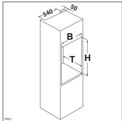 REX FI243FA - Anweisungen für den integrierten Einbau - 2