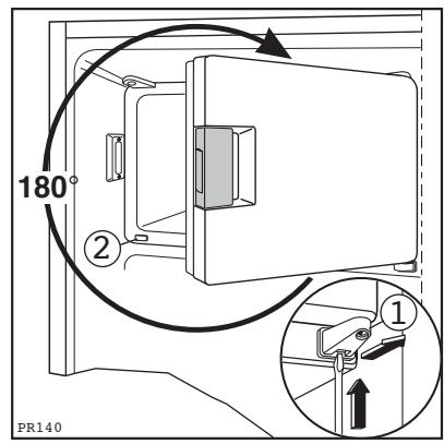 REX FI243FA - Réversibilité du portillon - 4