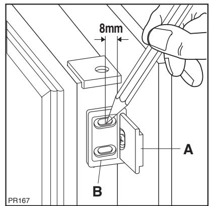 REX FI243FA - Anschlagwechsel Verdampferfachtür - 1