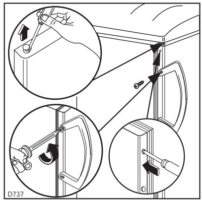 REX ZA26S - Réversibilité du portillon - 3