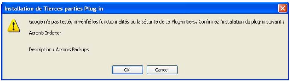 ACRONIS TRUE IMAGE HOME 2009 - Intégration de google desktop et windows search - 3