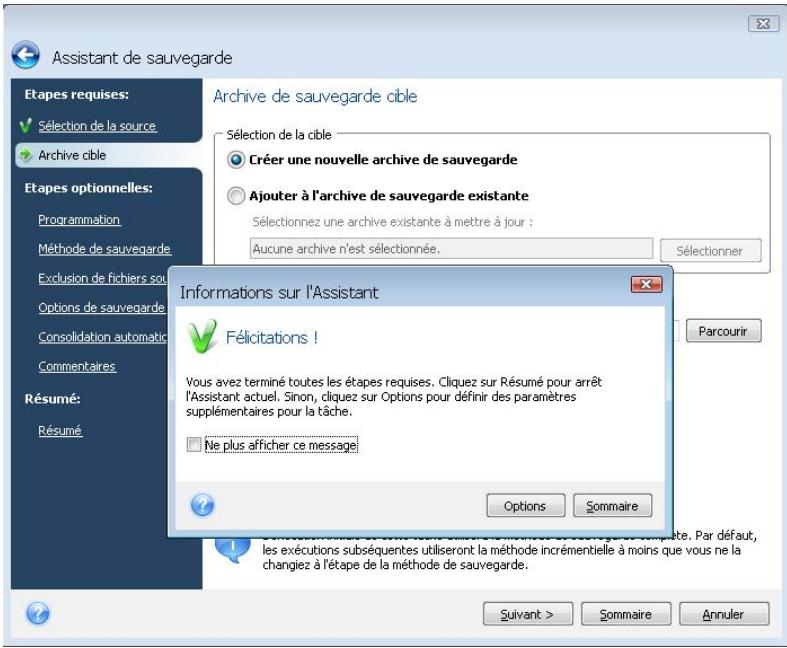 ACRONIS TRUE IMAGE HOME 2009 - Icône de zone de notification de la barre des tâches - 2
