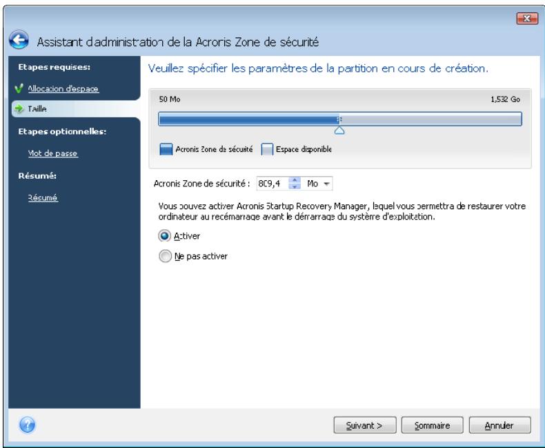 ACRONIS TRUE IMAGE HOME 2009 - Créer acronis secure zone - 3