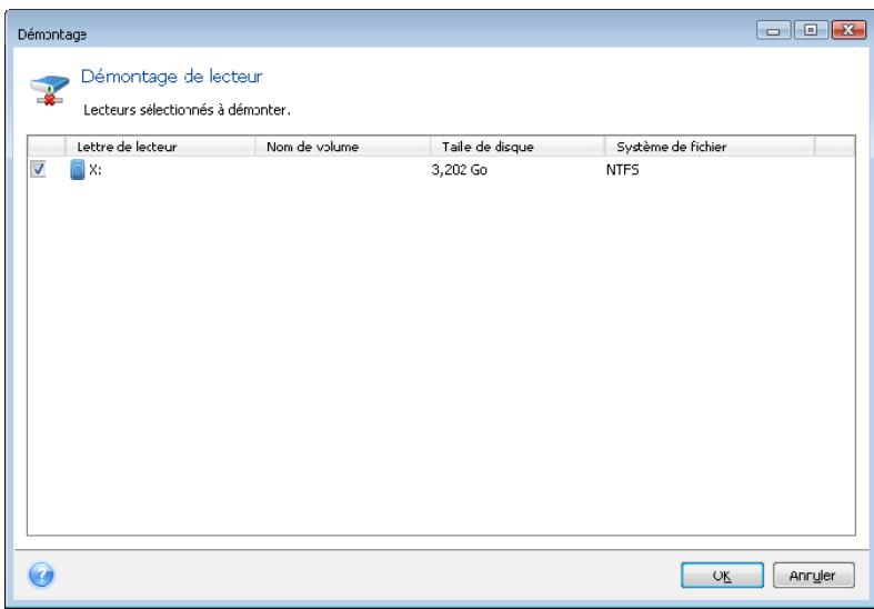 ACRONIS TRUE IMAGE HOME 2009 - Démonter une image - 1