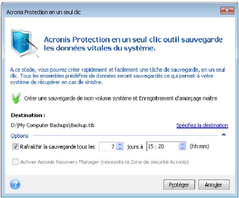 ACRONIS TRUE IMAGE HOME 2009 - Acronis one-click protection - 2