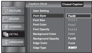 SYLVANIA LC195SSX - Font Style - 1