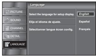 SYLVANIA LC225SSX - Language Selection - 5