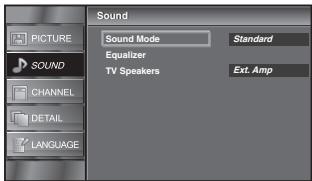 SYLVANIA LC225SSX - Sound Adjustment - 7