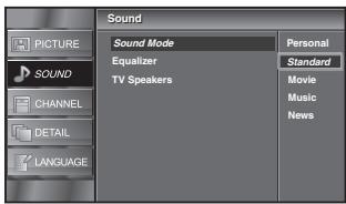 SYLVANIA LC225SSX - Sound Mode - 5