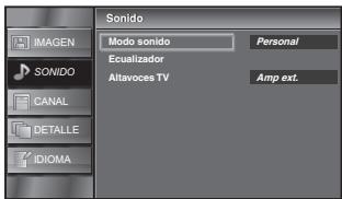 SYLVANIA LC225SSX - Ajuste de Sonido - 5