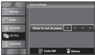 SYLVANIA LC225SSX - Verrouillage - 7