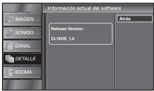 SYLVANIA LC225SSX - Información sobre el Software Actual - 7