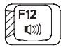 MAXDATA 400M - Touches de raccourci diminution de volume - 1