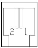 MAXDATA 700T - A.6 Modem/telefonconnector (RJ11) - 1