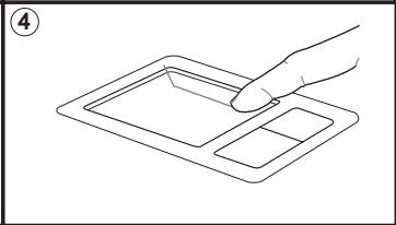MAXDATA ECO 4510 IW - Manipulation du pavé tactile - 4