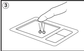MAXDATA ECO 4510 IW - Manipulation du pavé tactile - 3
