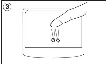 MAXDATA ECO 4700 IW - Manipulation du pavé tactile - 3