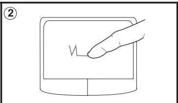 MAXDATA ECO 4700 IW - Manipulation du pavé tactile - 2