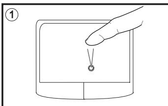 MAXDATA ECO 4700 IW - Manipulation du pavé tactile - 1