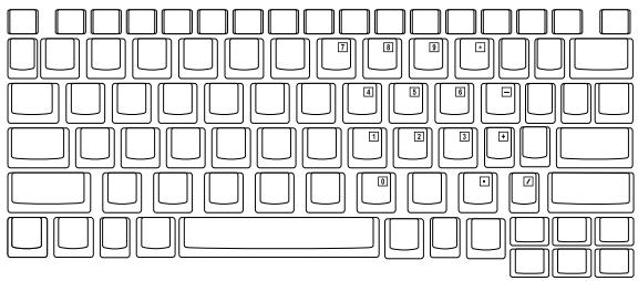 MAXDATA PRO 2000C - Pavé numérique intégré - 1