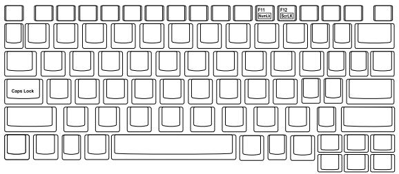 MAXDATA PRO 2000C - Touches spéciales - 1