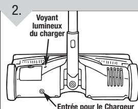 ROYAL DIRT DEVIL - IMPORTANT: AVANT LA PREMIÈRE UTILISATION, CHARGEZ L'APPAREL PENDANT 24 HEURES. - 2
