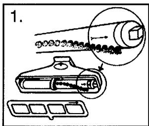 ROYAL M1018Z - BELT OR BRUSHROLL: REMOVAL &amp; REPLACEMENT - 1