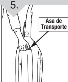 ROYAL MRY7500 - COMO TRANSPORTAR LA ASPIRADORA - 2