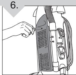 ROYAL MRY7500 - FILTRO HEPA RETIRO Y REEMPLAZO: CONTINUACION - 3