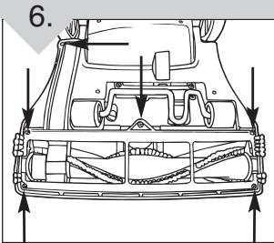 ROYAL MRY7500 - BELT OR BRUSHROLL REMOVAL & REPLACEMENT: CONTINUED - 3
